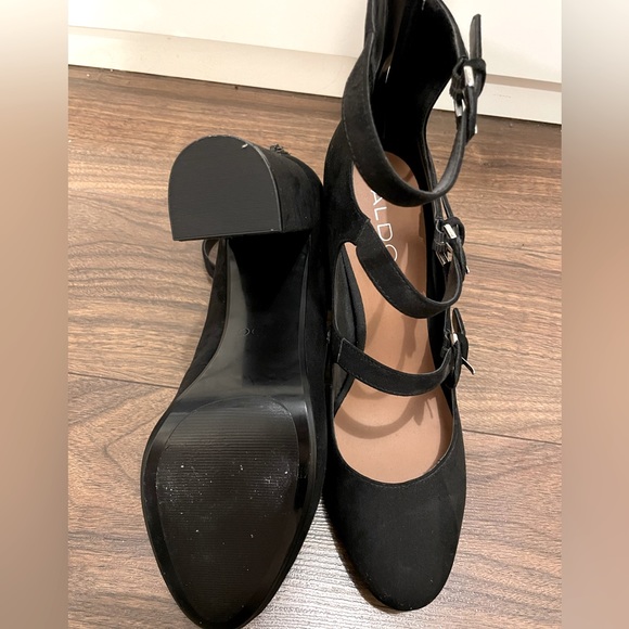 Black strap heels aldo - Picture 3 of 4